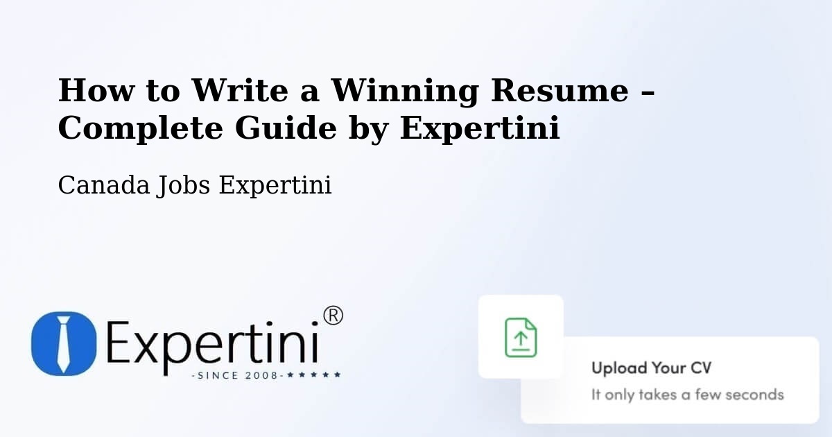 Resume Writing Guide for Job Seekers – Montréal - Montréal, Canada Jobs Expertini